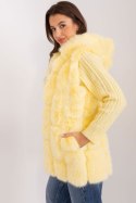 Kamizelka Model AT-KZ-2379.96P Light Yellow - AT AT Kamizelka Model AT-KZ-2379.96P Light Yellow - AT AT