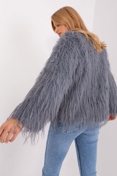 Kurtka Damska Model AT-KR-2359.96P Grey - AT AT Kurtka Damska Model AT-KR-2359.96P Grey - AT AT