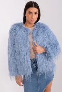 Kurtka Damska Model AT-KR-2359.96P Grey/Blue - AT AT Kurtka Damska Model AT-KR-2359.96P Grey/Blue - AT AT