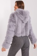 Kurtka Damska Model AT-KR-2378.96P Grey - AT AT Kurtka Damska Model AT-KR-2378.96P Grey - AT AT