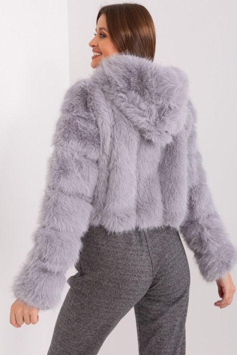 Kurtka Damska Model AT-KR-2378.96P Grey - AT AT Kurtka Damska Model AT-KR-2378.96P Grey - AT AT
