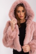 Kurtka Damska Model AT-KR-2378.96P Light Pink - AT AT Kurtka Damska Model AT-KR-2378.96P Light Pink - AT AT