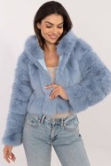 Kurtka Damska Model AT-KR-2378.97P Light Blue - AT AT Kurtka Damska Model AT-KR-2378.97P Light Blue - AT AT