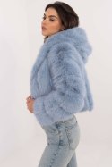 Kurtka Damska Model AT-KR-2378.97P Light Blue - AT AT Kurtka Damska Model AT-KR-2378.97P Light Blue - AT AT