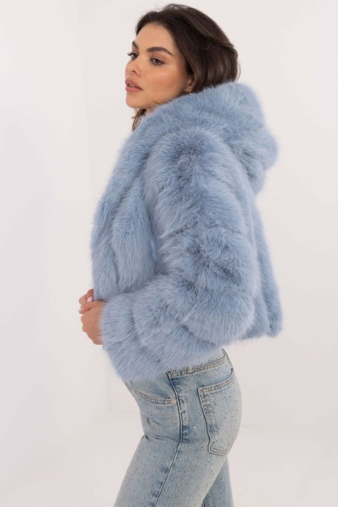 Kurtka Damska Model AT-KR-2378.97P Light Blue - AT AT Kurtka Damska Model AT-KR-2378.97P Light Blue - AT AT