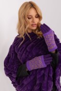 Rękawiczki Model AT-RK-2310.91 Dark Violet - AT AT Rękawiczki Model AT-RK-2310.91 Dark Violet - AT AT