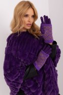 Rękawiczki Model AT-RK-2310.91 Dark Violet - AT AT Rękawiczki Model AT-RK-2310.91 Dark Violet - AT AT