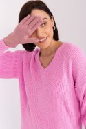 Rękawiczki Model AT-RK-239507.94P Light Pink - AT AT Rękawiczki Model AT-RK-239507.94P Light Pink - AT AT