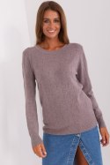Sweter Damski Model AT-SW-232901.25X Light Violet - AT AT Sweter Damski Model AT-SW-232901.25X Light Violet - AT AT