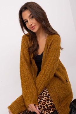 Sweter Damski Model AT-SW-2358.31 Dark Yellow - AT AT