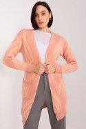 Sweter Kardigan Model AT-SW-234501.00P Dark Pink - AT AT Sweter Kardigan Model AT-SW-234501.00P Dark Pink - AT AT