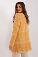 Sweter Kardigan Model AT-SW-234503.00P Camel - AT AT Sweter Kardigan Model AT-SW-234503.00P Camel - AT AT
