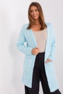 Sweter Kardigan Model AT-SW-234503.00P Light Blue - AT AT Sweter Kardigan Model AT-SW-234503.00P Light Blue - AT AT