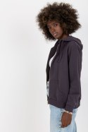 Bluza Damska Model B-002.10 Grafit - BFG BFG Bluza Damska Model B-002.10 Grafit - BFG BFG