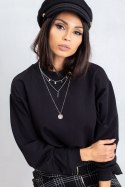 Bluza Damska Model RV-BL-5185.82P Black - BFG BFG Bluza Damska Model RV-BL-5185.82P Black - BFG BFG