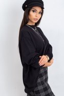 Bluza Damska Model RV-BL-5185.82P Black - BFG BFG Bluza Damska Model RV-BL-5185.82P Black - BFG BFG