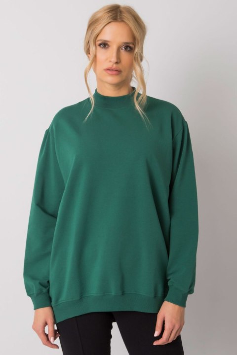 Bluza Damska Model RV-BL-5185.90P Dark Green - BFG BFG Bluza Damska Model RV-BL-5185.90P Dark Green - BFG BFG