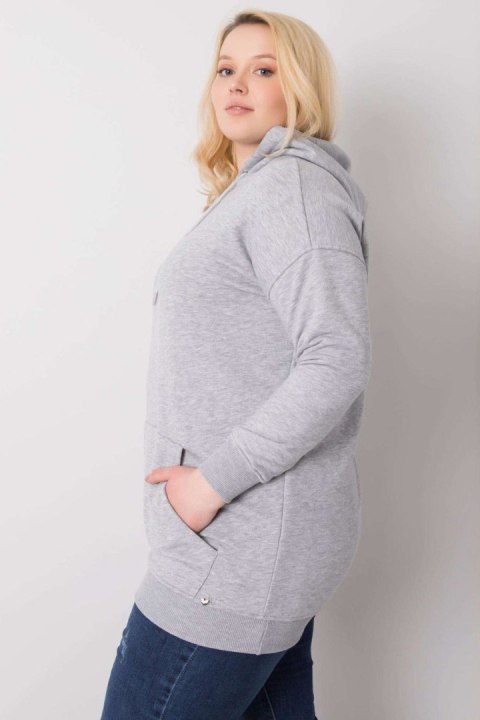Bluza Damska Model RV-BL-6338.19X Grey - BFG BFG Bluza Damska Model RV-BL-6338.19X Grey - BFG BFG