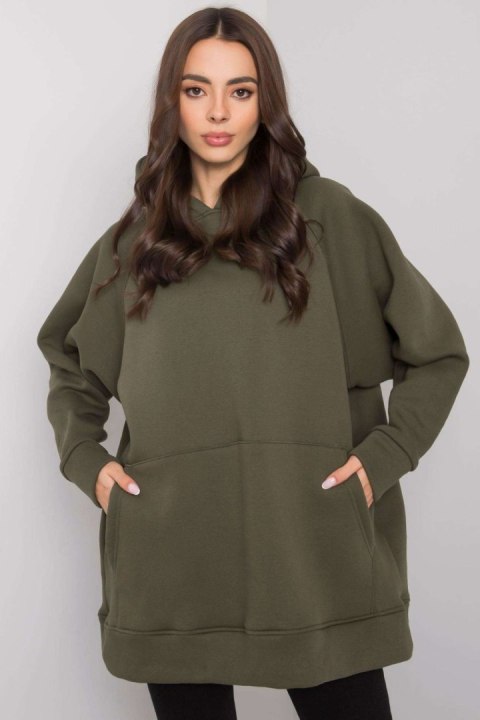Bluza Damska Model RV-BL-7369.67 Khaki - BFG BFG Bluza Damska Model RV-BL-7369.67 Khaki - BFG BFG