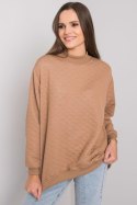 Bluza Damska Model RV-BL-7447.29 Camel - BFG BFG Bluza Damska Model RV-BL-7447.29 Camel - BFG BFG