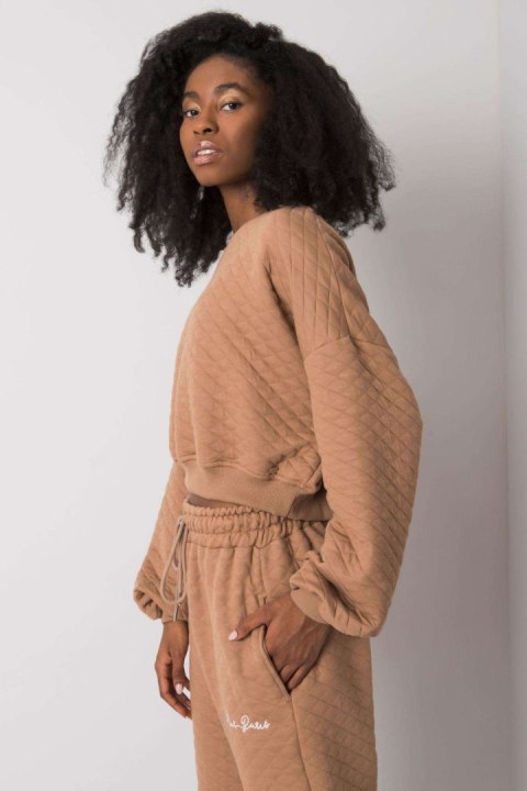 Bluza Damska Model RV-BL-7450.64 Camel - BFG BFG Bluza Damska Model RV-BL-7450.64 Camel - BFG BFG