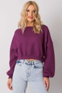 Bluza Damska Model RV-BL-7450.64 Dark Violet - BFG BFG Bluza Damska Model RV-BL-7450.64 Dark Violet - BFG BFG