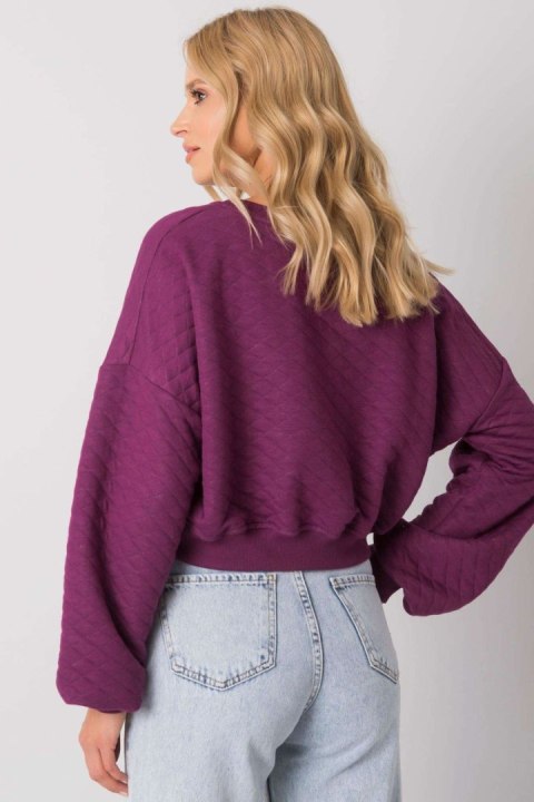 Bluza Damska Model RV-BL-7450.64 Dark Violet - BFG BFG Bluza Damska Model RV-BL-7450.64 Dark Violet - BFG BFG