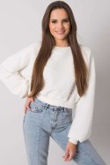 Bluza Damska Model RV-BL-7450.64 Ecru - BFG BFG Bluza Damska Model RV-BL-7450.64 Ecru - BFG BFG