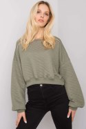 Bluza Damska Model RV-BL-7450.64 Khaki - BFG BFG Bluza Damska Model RV-BL-7450.64 Khaki - BFG BFG