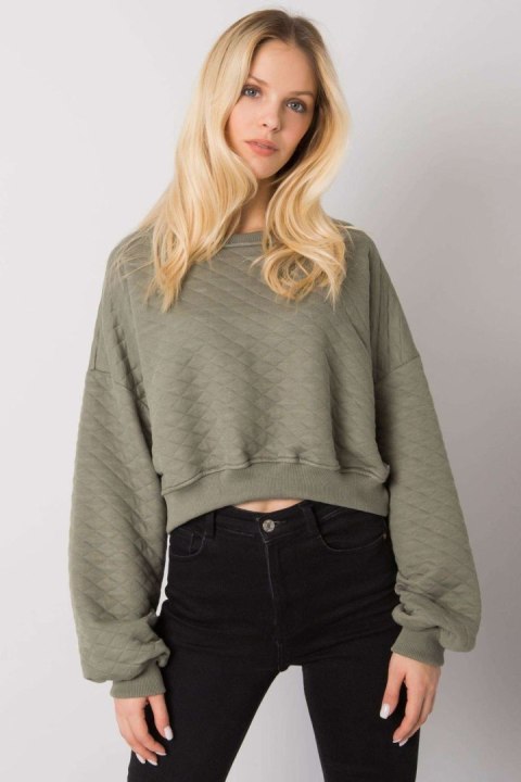 Bluza Damska Model RV-BL-7450.64 Khaki - BFG BFG Bluza Damska Model RV-BL-7450.64 Khaki - BFG BFG