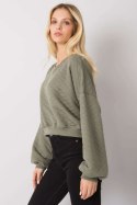 Bluza Damska Model RV-BL-7450.64 Khaki - BFG BFG Bluza Damska Model RV-BL-7450.64 Khaki - BFG BFG