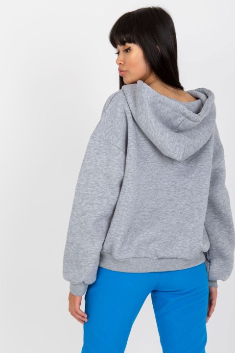 Bluza Damska Model RV-BL-7998.60P Grey - BFG BFG Bluza Damska Model RV-BL-7998.60P Grey - BFG BFG