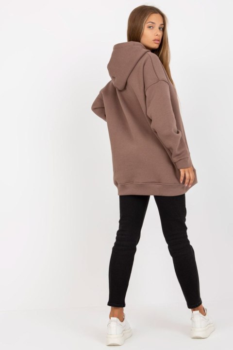 Bluza Damska Model RV-BL-8042.00P Brown - BFG BFG Bluza Damska Model RV-BL-8042.00P Brown - BFG BFG