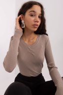 Bluzka Model RV-BZ-9210.73 Dark Beige - BFG BFG Bluzka Model RV-BZ-9210.73 Dark Beige - BFG BFG
