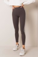 Legginsy Model RV-LG-4954.55 Dark Khaki - BFG BFG Legginsy Model RV-LG-4954.55 Dark Khaki - BFG BFG