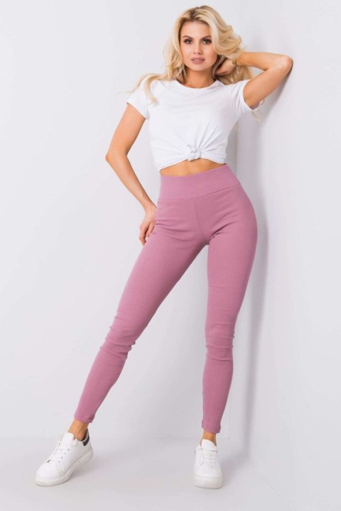 Legginsy Model RV-LG-6379.11X Dark Pink - BFG BFG Legginsy Model RV-LG-6379.11X Dark Pink - BFG BFG