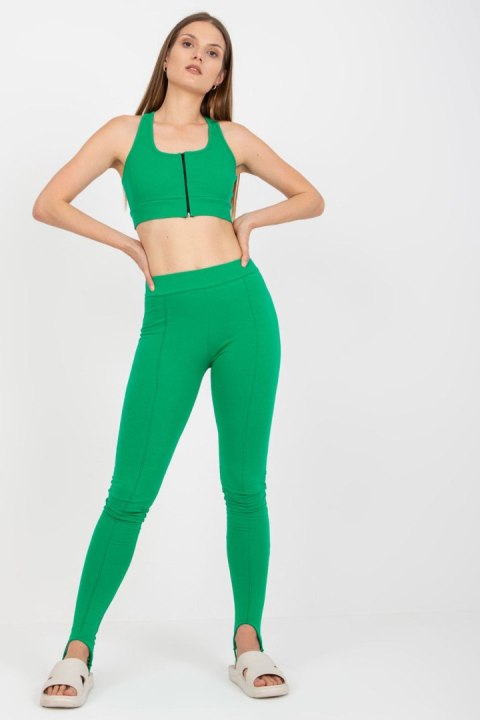 Legginsy Model RV-LG-7985.65 Green - BFG BFG Legginsy Model RV-LG-7985.65 Green - BFG BFG