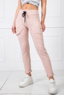 Spodnie Dresowe Model RV-DR-5424.08X Light Pink - BFG BFG Spodnie Dresowe Model RV-DR-5424.08X Light Pink - BFG BFG