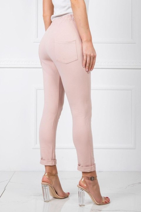 Spodnie Dresowe Model RV-DR-5465.09X Light Pink - BFG BFG Spodnie Dresowe Model RV-DR-5465.09X Light Pink - BFG BFG