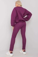 Spodnie Komplet Model RV-KMPL-7448.28 Dark Violet - BFG BFG Spodnie Komplet Model RV-KMPL-7448.28 Dark Violet - BFG BFG