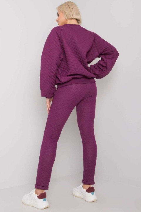 Spodnie Komplet Model RV-KMPL-7448.28 Dark Violet - BFG BFG Spodnie Komplet Model RV-KMPL-7448.28 Dark Violet - BFG BFG