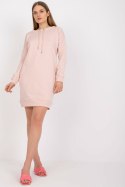 Sukienka Model AP-SK-A-006.73 Light Pink - BFG BFG Sukienka Model AP-SK-A-006.73 Light Pink - BFG BFG