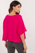 Sweter Damski Model IT-SW-0811.88P Fuksja - BFG BFG Sweter Damski Model IT-SW-0811.88P Fuksja - BFG BFG