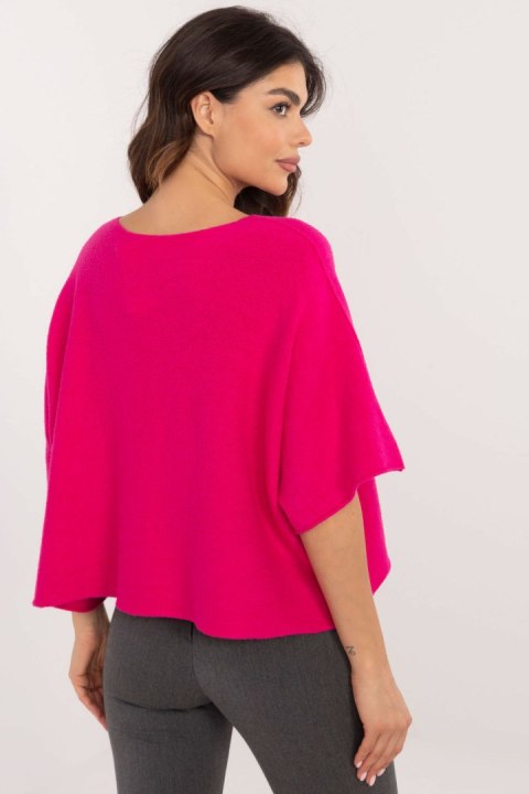 Sweter Damski Model IT-SW-0811.88P Fuksja - BFG BFG Sweter Damski Model IT-SW-0811.88P Fuksja - BFG BFG