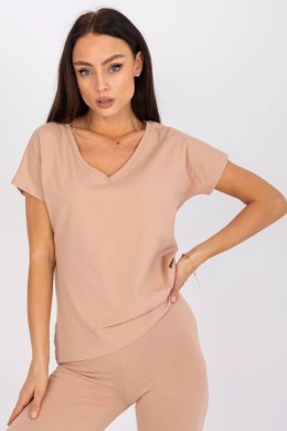 T-shirt Damski Model AP-TS-A-004 Camel - BFG BFG