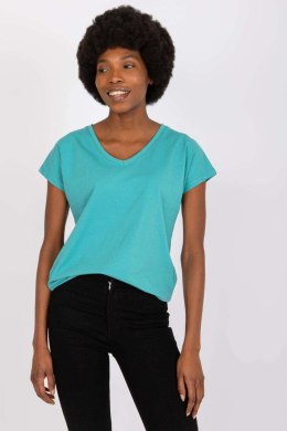 T-shirt Damski Model AP-TS-A-004 Turkus - BFG BFG