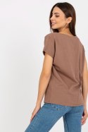 T-shirt Damski Model B-014.59 Brown - BFG BFG T-shirt Damski Model B-014.59 Brown - BFG BFG