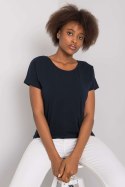T-shirt Damski Model RV-TS-4693.19 Navy - BFG BFG T-shirt Damski Model RV-TS-4693.19 Navy - BFG BFG