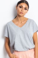 T-shirt Damski Model RV-TS-4832.26P Grey - BFG BFG T-shirt Damski Model RV-TS-4832.26P Grey - BFG BFG