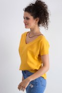 T-shirt Damski Model RV-TS-4832.37P Light Orange - BFG BFG T-shirt Damski Model RV-TS-4832.37P Light Orange - BFG BFG
